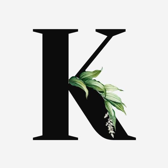 K logo — tap to open contact card